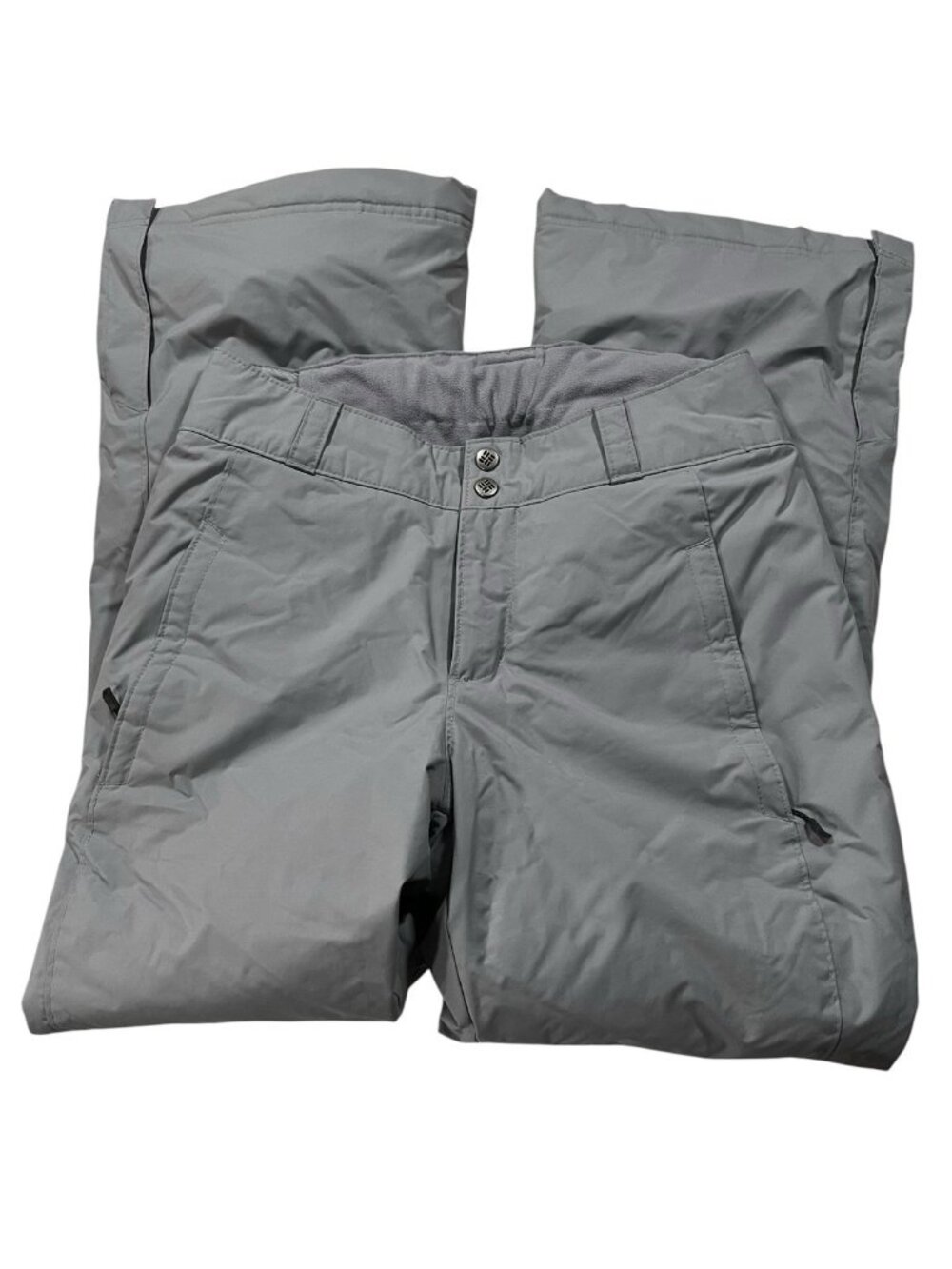 Columbia Snow Pants Women's S Gray Modern Mountain 2.0 Snowboard Ski